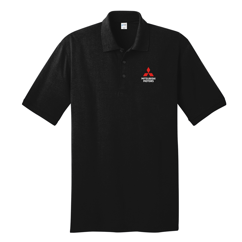 Mitsubishi Motors 50/50 Polo product image featuring official branding, premium materials, performance-inspired design, and automotive lifestyle styling