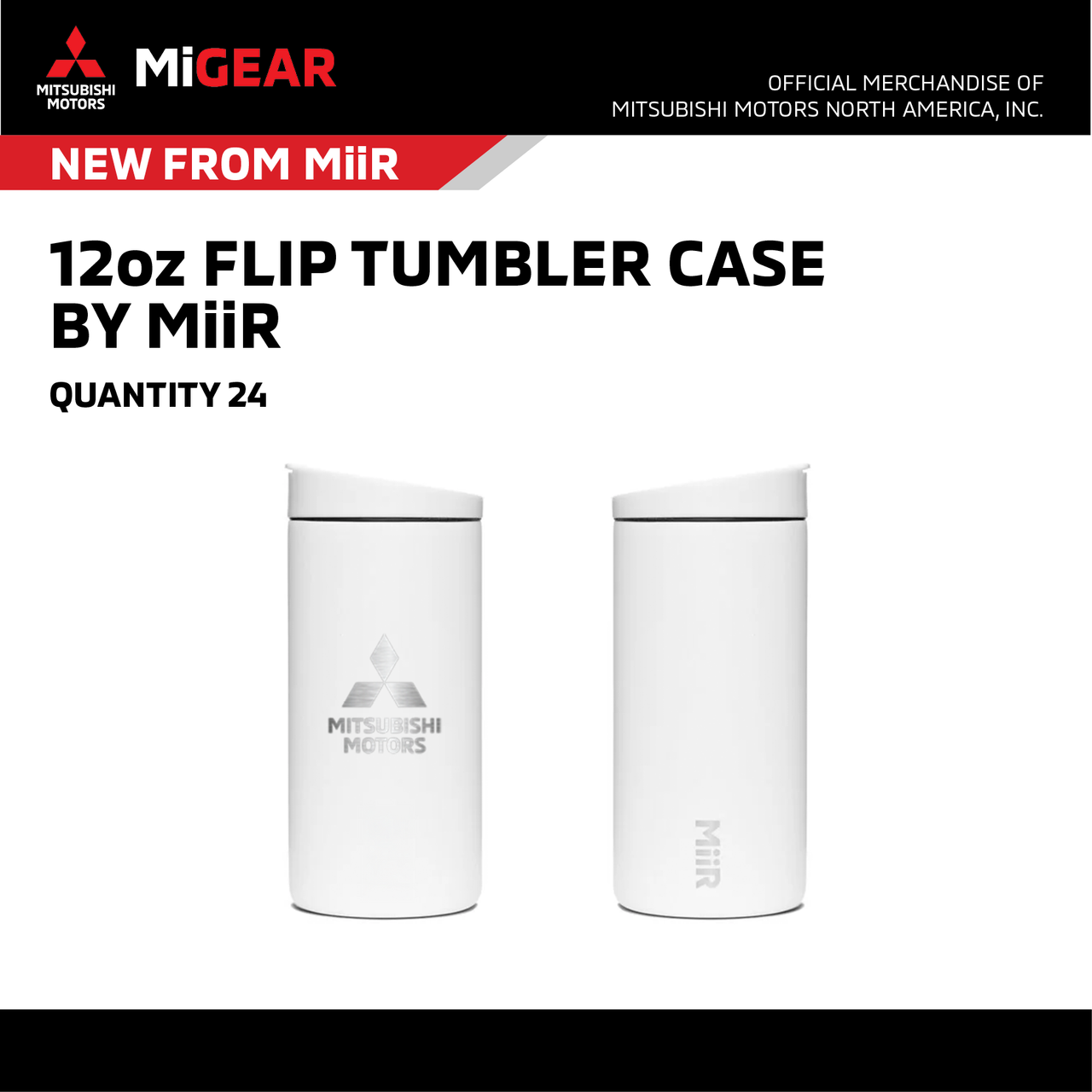12oz. Flip Tumbler Case by MiiR