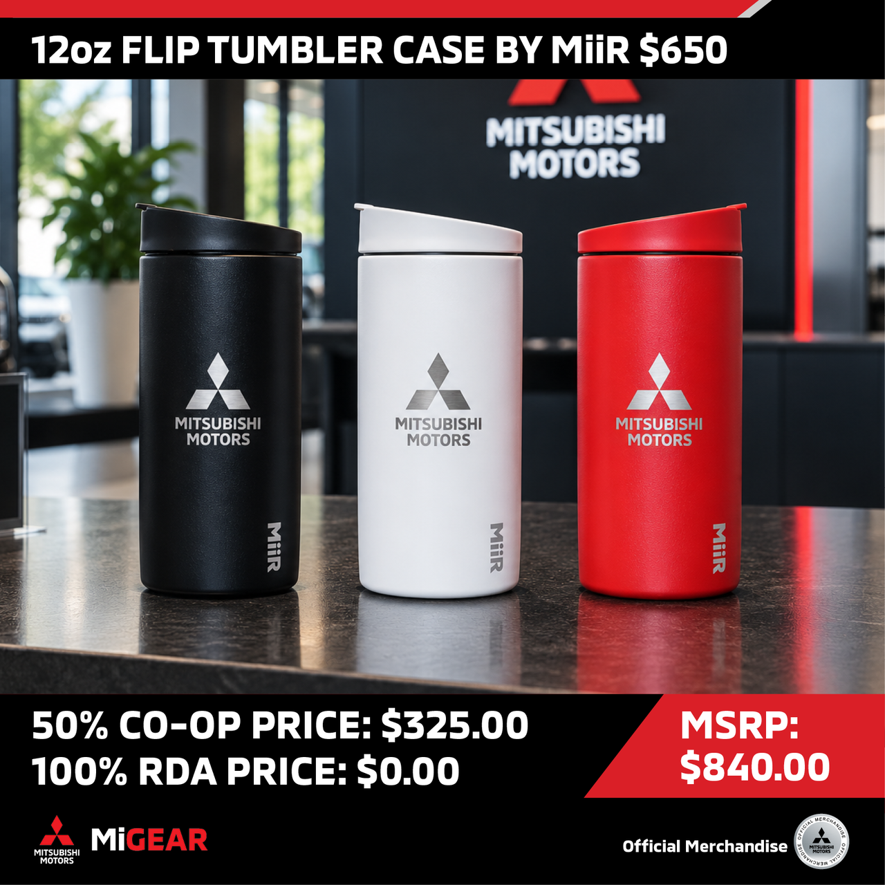 12oz. Flip Tumbler Case by MiiR