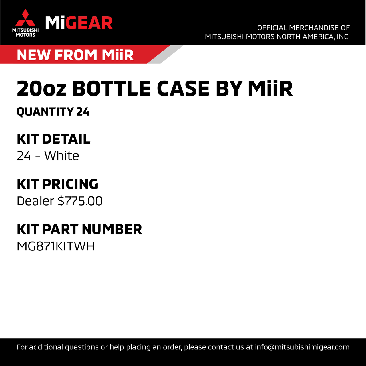 20oz. Bottle Case by MiiR