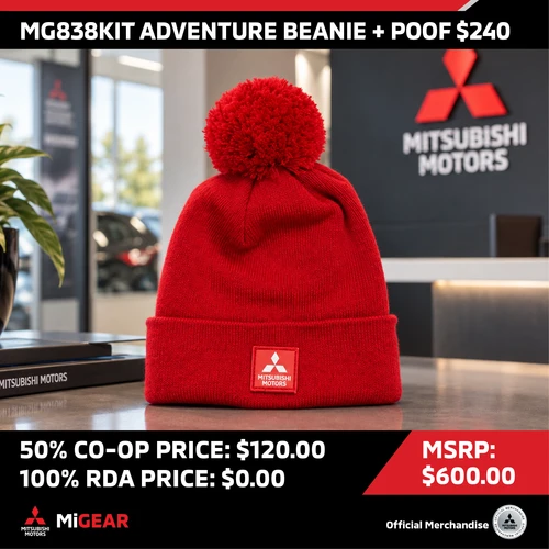 Mitsubishi Adventure Beanie Kit