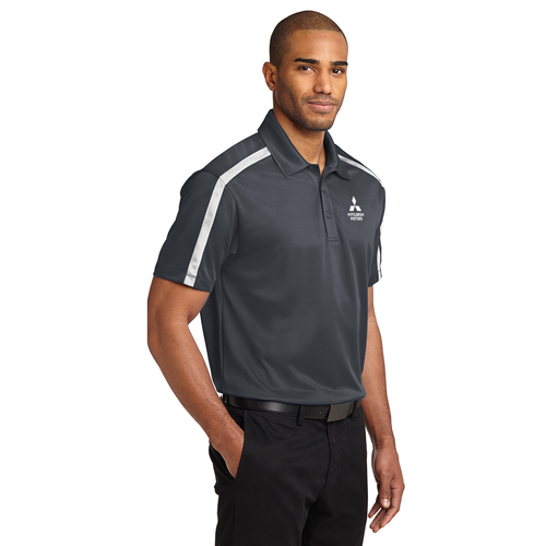 Mitsubishi Motors Shoulder Stripe Polo product image featuring official branding, premium materials, performance-inspired design, and automotive lifestyle styling