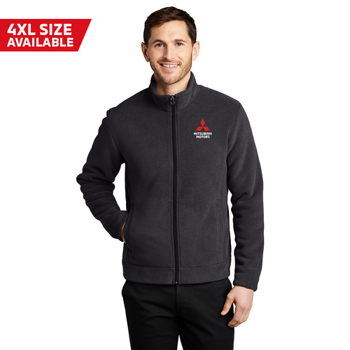 Mitsubishi Motors Plush Zip Fleece Jacket product image featuring official branding, premium materials, performance-inspired design, and automotive lifestyle styling