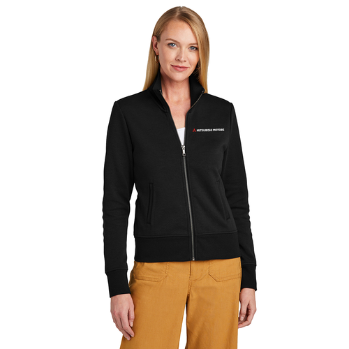 Women's Double Knit Full Zip by Brooks Brothers