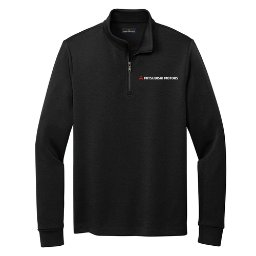 Double Knit 1/4 Zip by Brooks Brothers