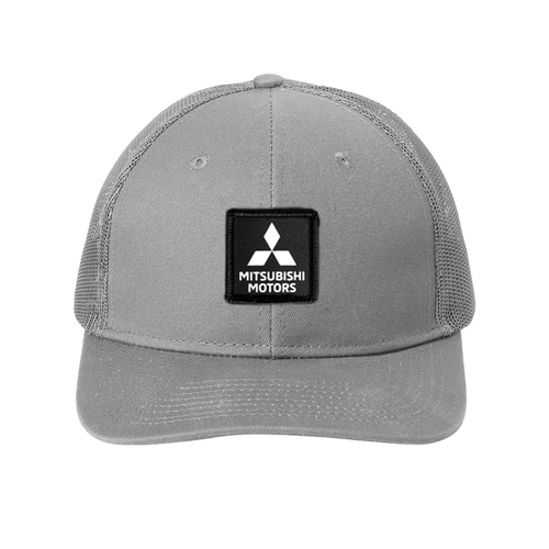 Mitsubishi Motors Patch Logo Snapback Trucker product image featuring official branding, premium materials, performance-inspired design, and automotive lifestyle styling