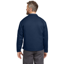 Mitsubishi Motors Shop Jacket by Red Kap product image featuring official branding, premium materials, performance-inspired design, and automotive lifestyle styling