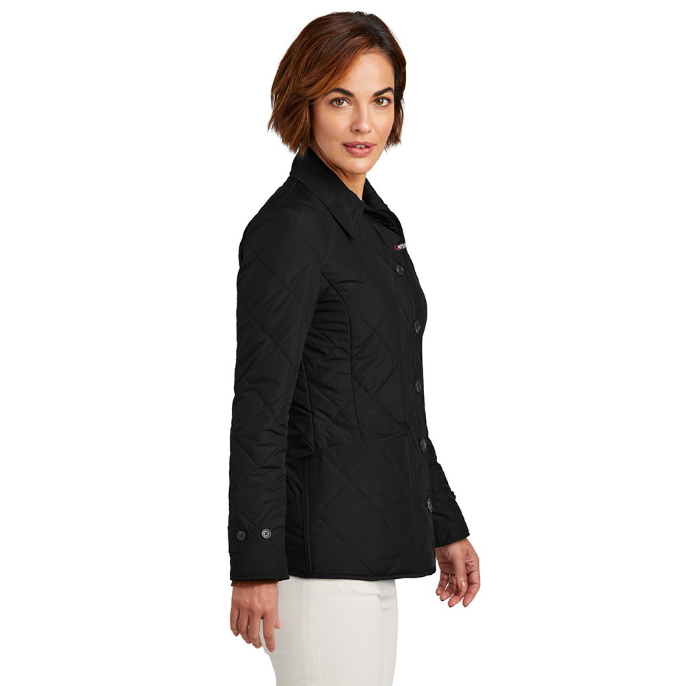 Mitsubishi Motors Women’s Quilted Jacket product image featuring official branding, premium materials, performance-inspired design, and automotive lifestyle styling