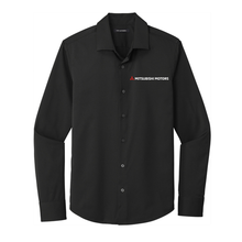 Mitsubishi Motors Stretch Button-Up Shirt product image featuring official branding, premium materials, performance-inspired design, and automotive lifestyle styling