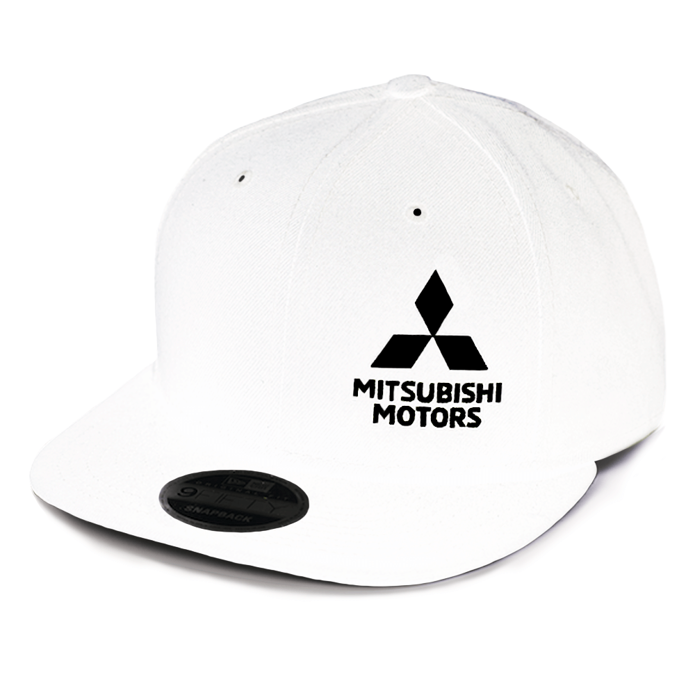 Hittings Mitsubishi Symbol Snapback Baseball Cap Hats Black 