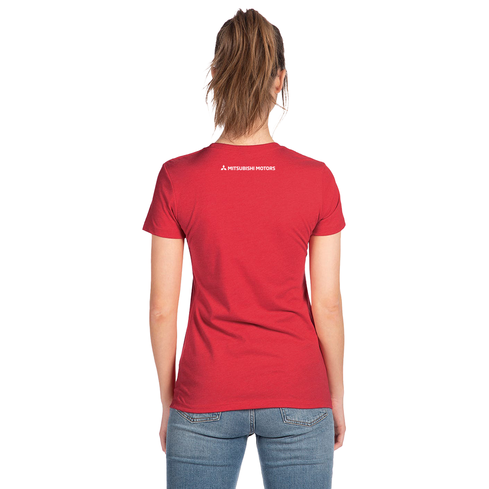 Mitsubishi Motors Distinct Tri-Blend T-Shirt product image featuring official branding, premium materials, performance-inspired design, and automotive lifestyle styling