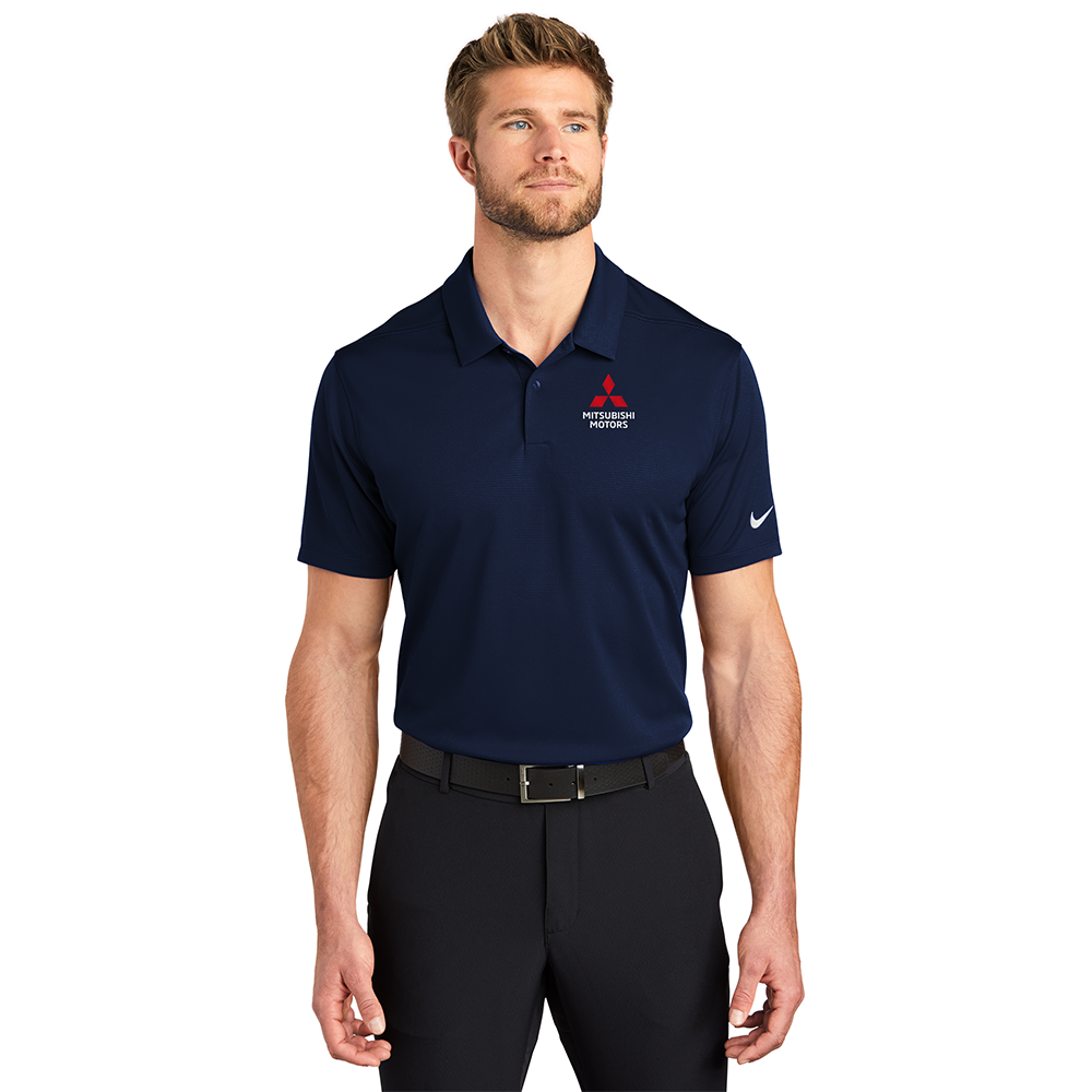 Mitsubishi Motors Golf Polo by Nike product image featuring official branding, premium materials, performance-inspired design, and automotive lifestyle styling
