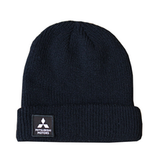Mitsubishi Motors Patch Ribbed Knit Beanie product image featuring official branding, premium materials, performance-inspired design, and automotive lifestyle styling