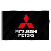 Drapeau Mitsubishi 150 Cm – Bannière Sport Mécanique – Grand Format