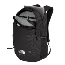 RALLIART Backpack by The North Face product image featuring official Mitsubishi Motors branding, detailed construction, and lifestyle-ready automotive accessory design