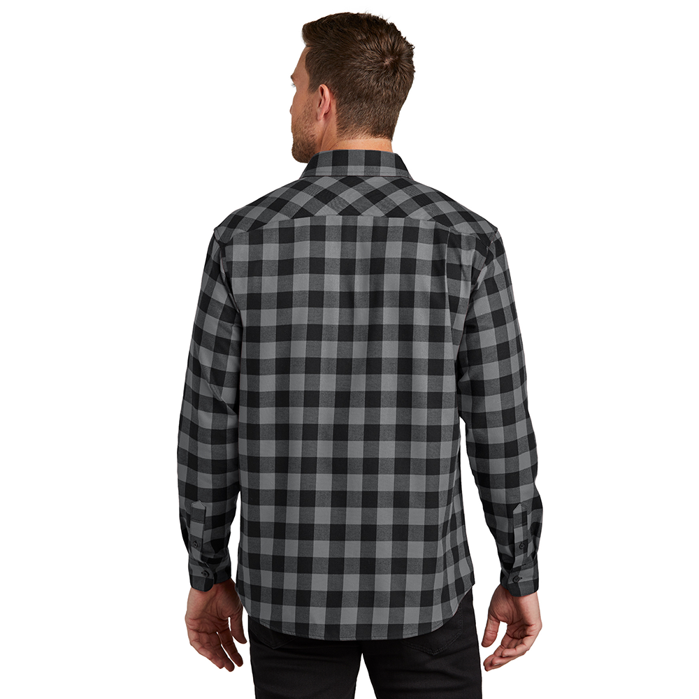Mitsubishi Motors Flannel Button-Up Shirt product image featuring official branding, premium materials, performance-inspired design, and automotive lifestyle styling