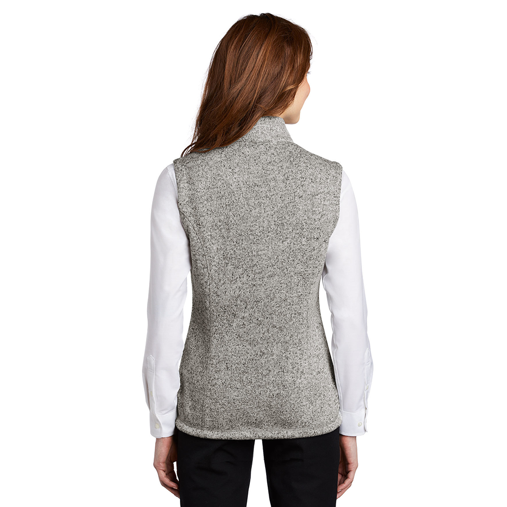 Mitsubishi Motors Ladies Full-Zip Sweater Vest product image featuring official branding, premium materials, performance-inspired design, and automotive lifestyle styling