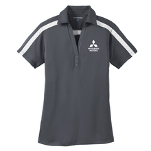 Mitsubishi Motors Ladies Shoulder Stripe Polo product image featuring official branding, premium materials, performance-inspired design, and automotive lifestyle styling