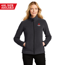 Ladies Plush Zip Fleece Jacket