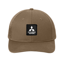 Mitsubishi Motors Patch Logo Snapback Trucker product image featuring official branding, premium materials, performance-inspired design, and automotive lifestyle styling