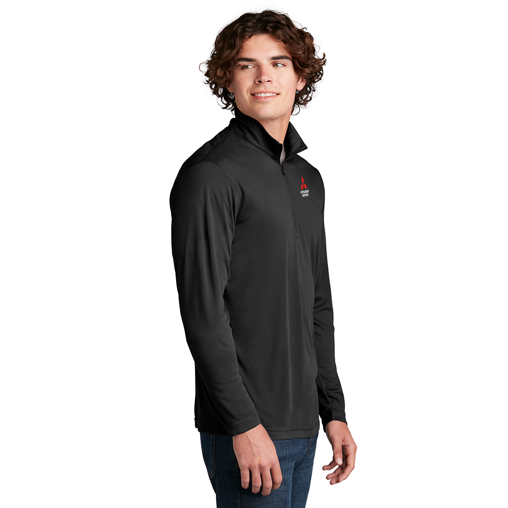 Mitsubishi Motors Men’s Quarter Zip product image featuring official branding, premium materials, performance-inspired design, and automotive lifestyle styling