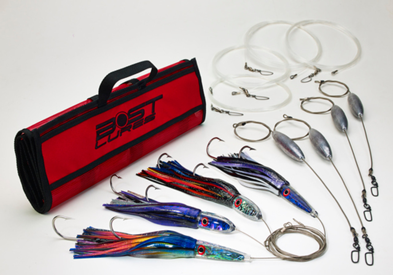 Bost High Speed Wahoo Lure Pack Light Tackle - BlueFin Tuna Tackle