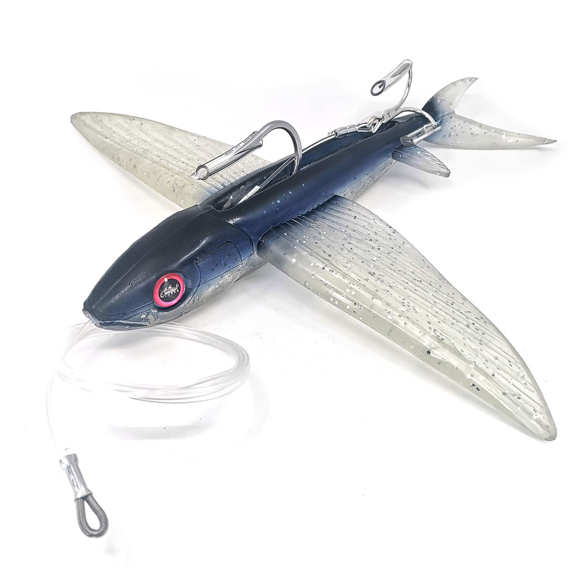 Frequent Flyer 14" Bluefin Tuna Lure Flying Fish BlueFin Tuna Tackle