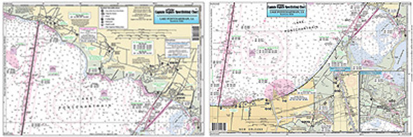 Offshore MA, RI, CT, NY, NJ - Laminated Nautical Navigation & Fishing Chart  by Captain Segull's Nautical Sportfishing Charts | Chart # OFGPS18