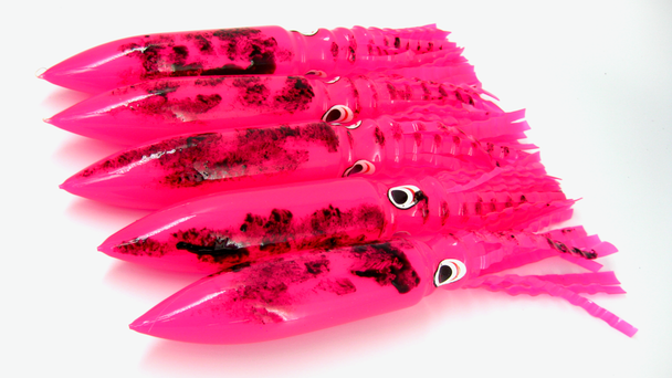 Dirty Pink
11" Humboldt Squid lure