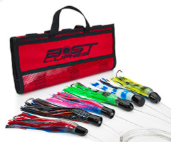 Bost Black Magic Tuna-Dolphin Rigged Trolling Lure Pack