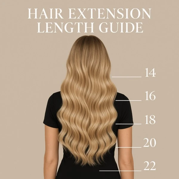 Extension Size How to Choose the Right Hair Extension Length