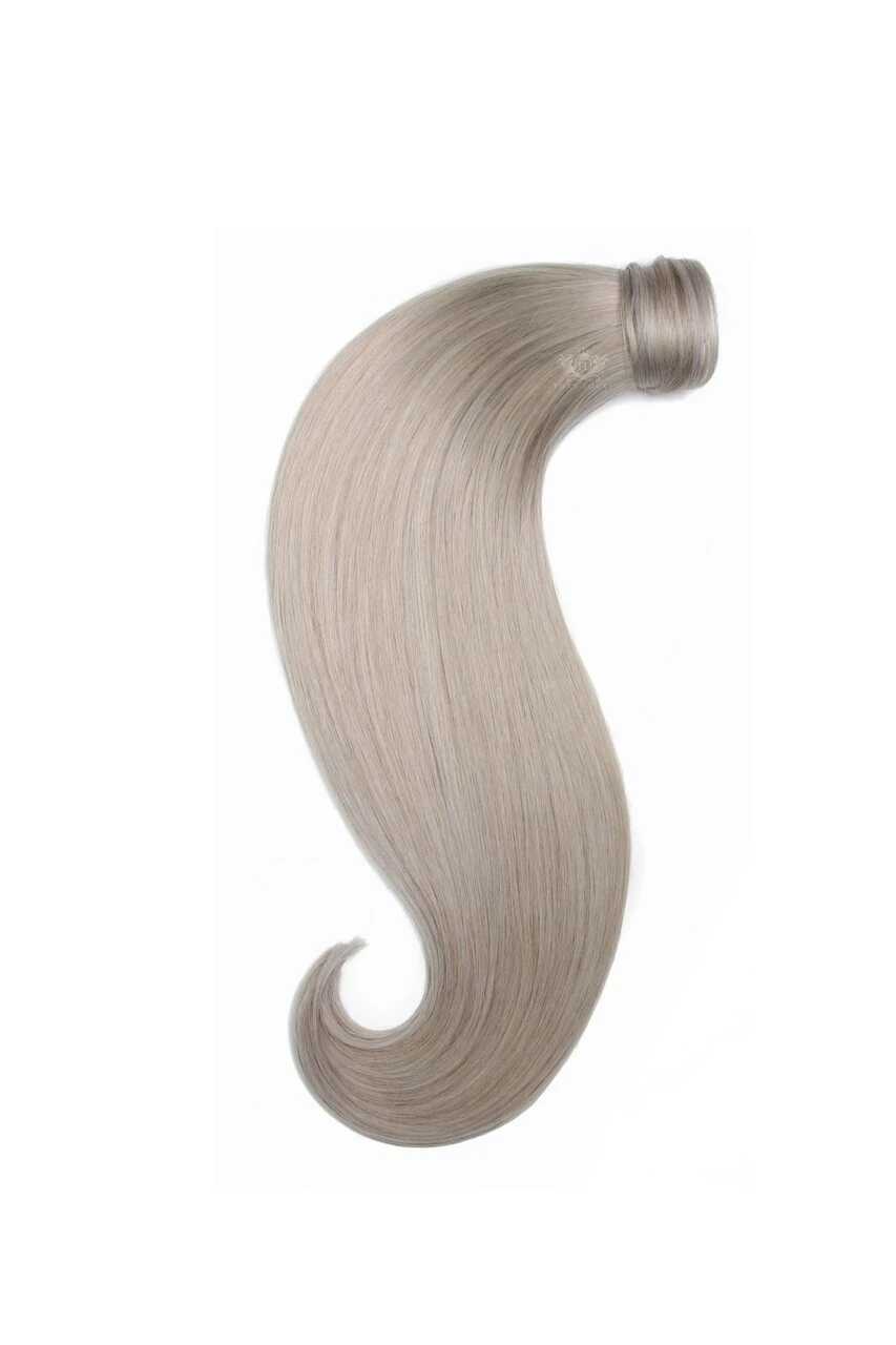 Silver Fox - Wrap Ponytail Clip In Hair Extensions 12 / 16 / 22 Inch