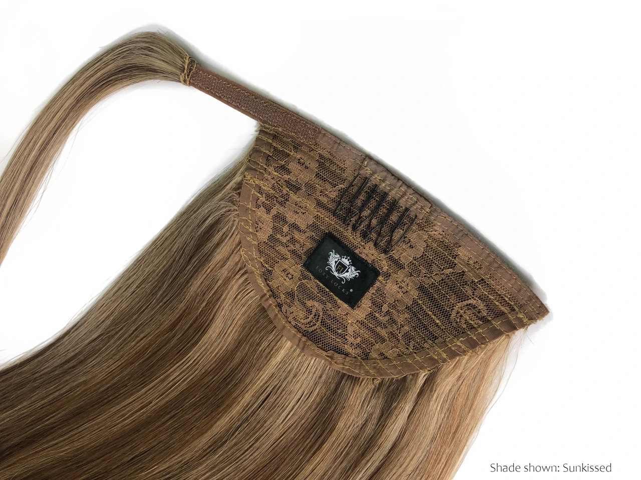 Cappuccino - Wrap Ponytail Clip In Hair Extensions 12 / 16 / 22 Inch