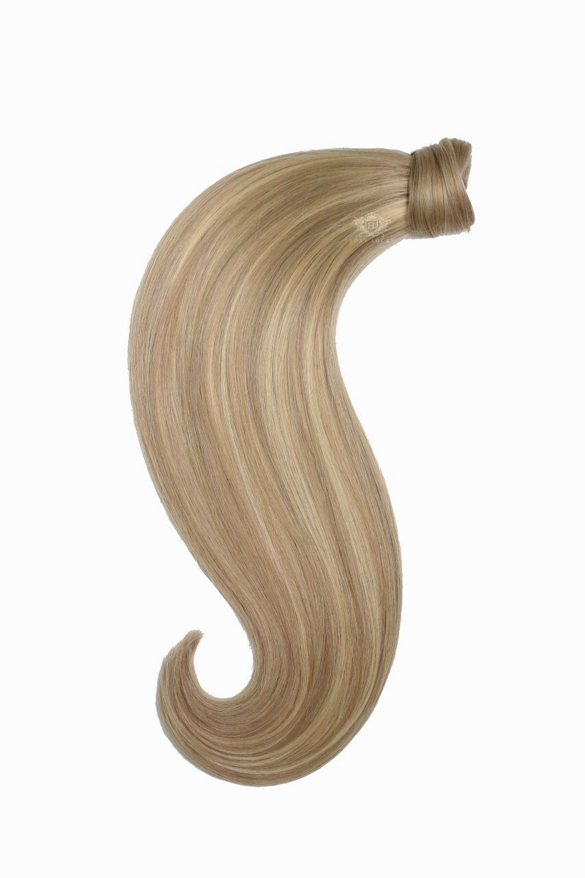 Cappuccino - Wrap Ponytail Clip In Hair Extensions 12 / 16 / 22 Inch