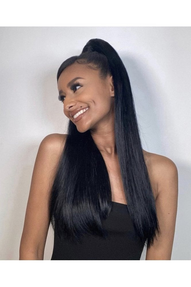 Jet Black LiteTape® Hair Extensions | Tape In