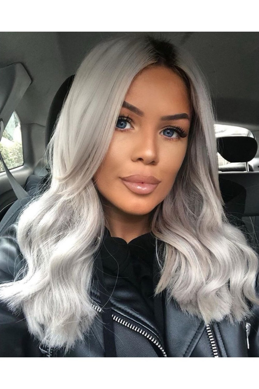 Silver Fox LiteTape® Hair Extensions | Tape In