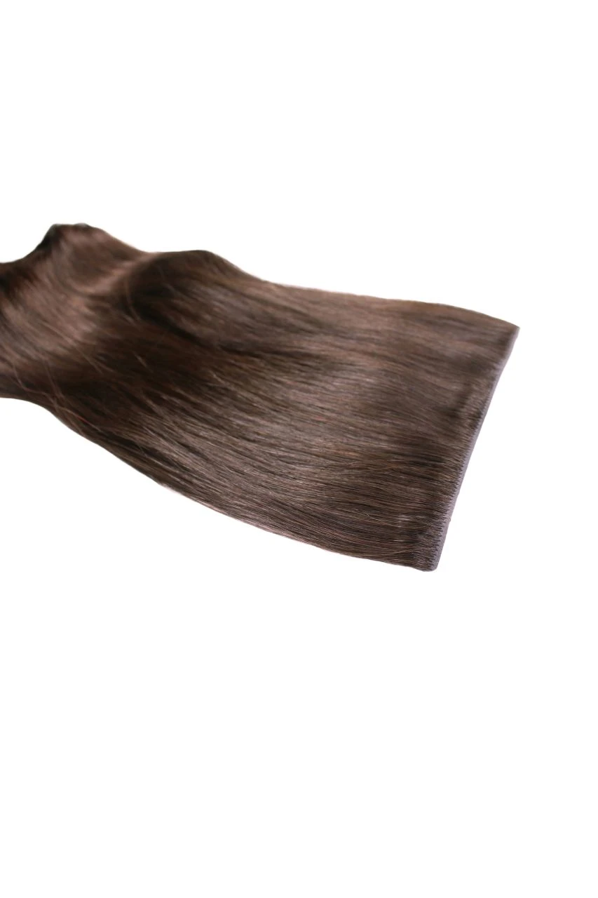 Cocoa - Invisible 20" Deluxe Clip In Remy Human Hair Extensions 200g