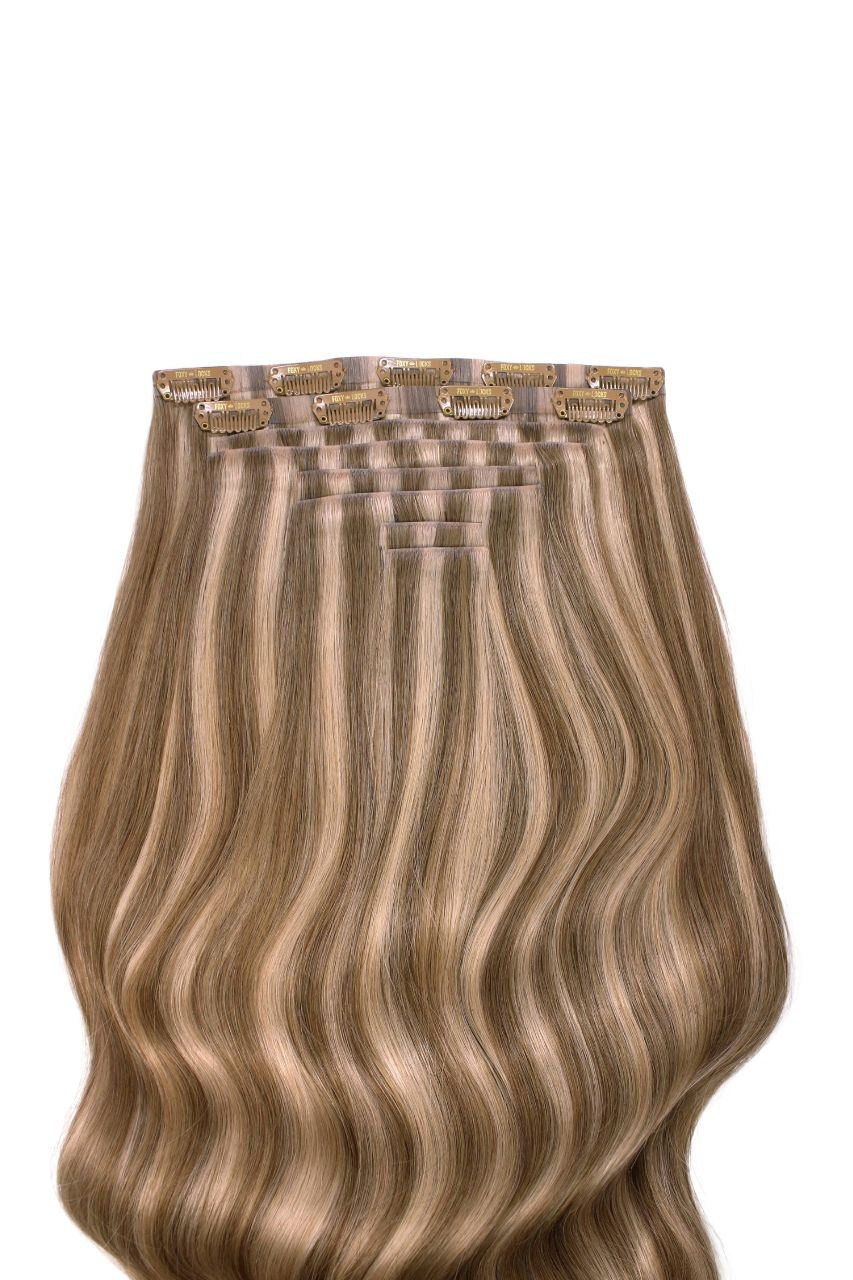 Sunkissed - Invisible 20" Deluxe Clip In Remy Human Hair Extensions 200g