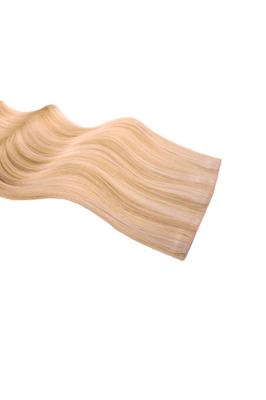 Sandy Blonde - Invisible 20" Deluxe Clip In Remy Human Hair Extensions 200g
