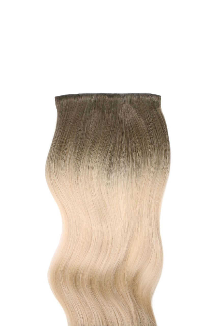 Santorini Blonde - Invisible 20" Deluxe Clip In Remy Human Hair Extensions 200g
