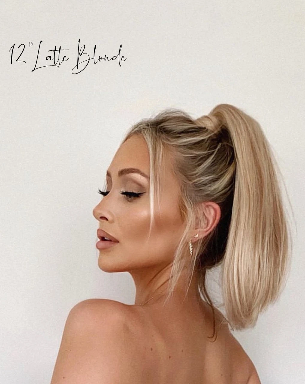 Coffee Caramel - Wrap Ponytail Clip In Hair Extensions 12 / 16 / 22 Inch