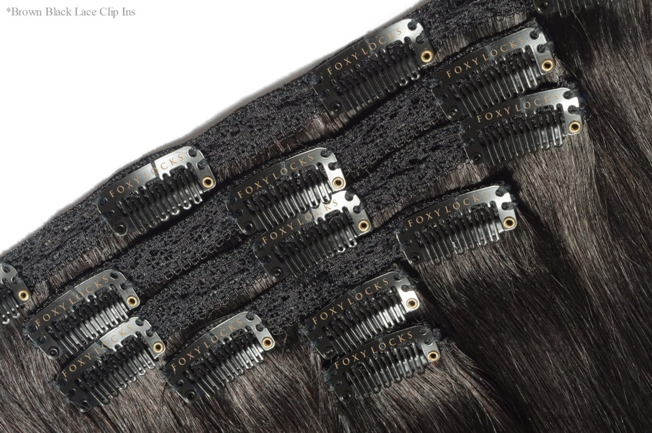Sunkissed - Double Wefted Lace Full Head Clip in Human Hair Extensions