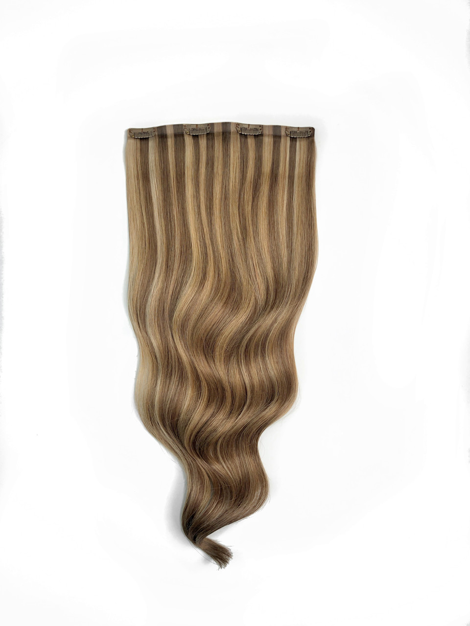 Sunkissed - One Weft Volumizer Seamless Clip In Remy Human Hair Extensions | Foxy Locks