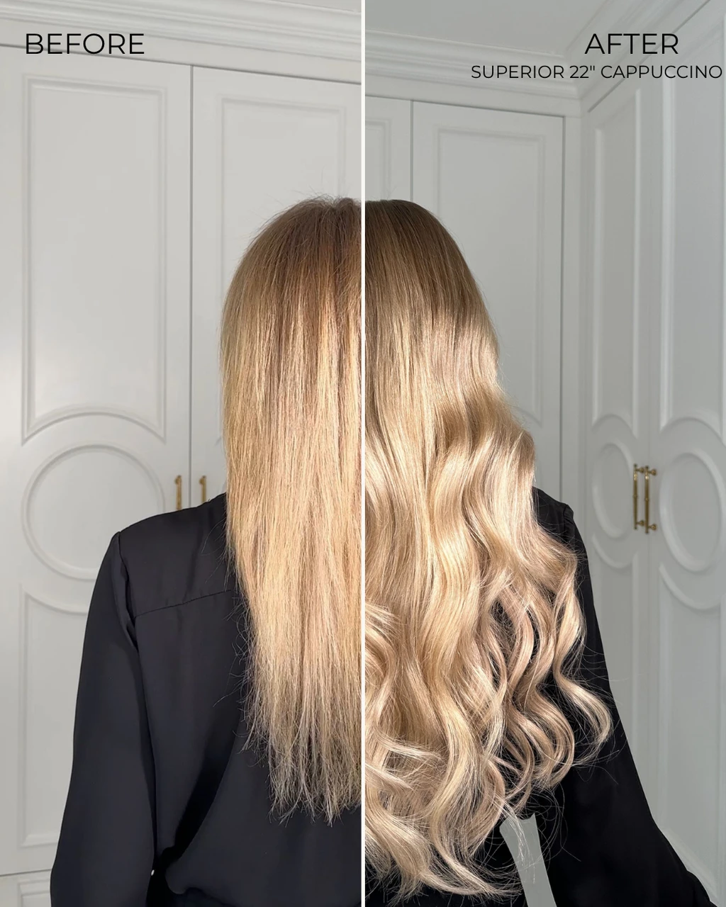 Cappuccino - Seamless Clip In Remy Human Hair Extensions | Foxy Locks