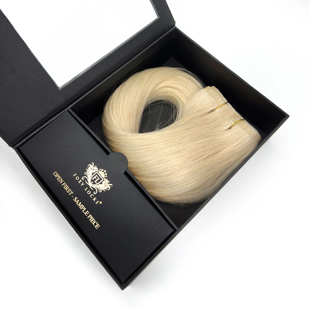 Hollywood Blonde – Seamless Clip In Remy Human Hair | Foxy Locks