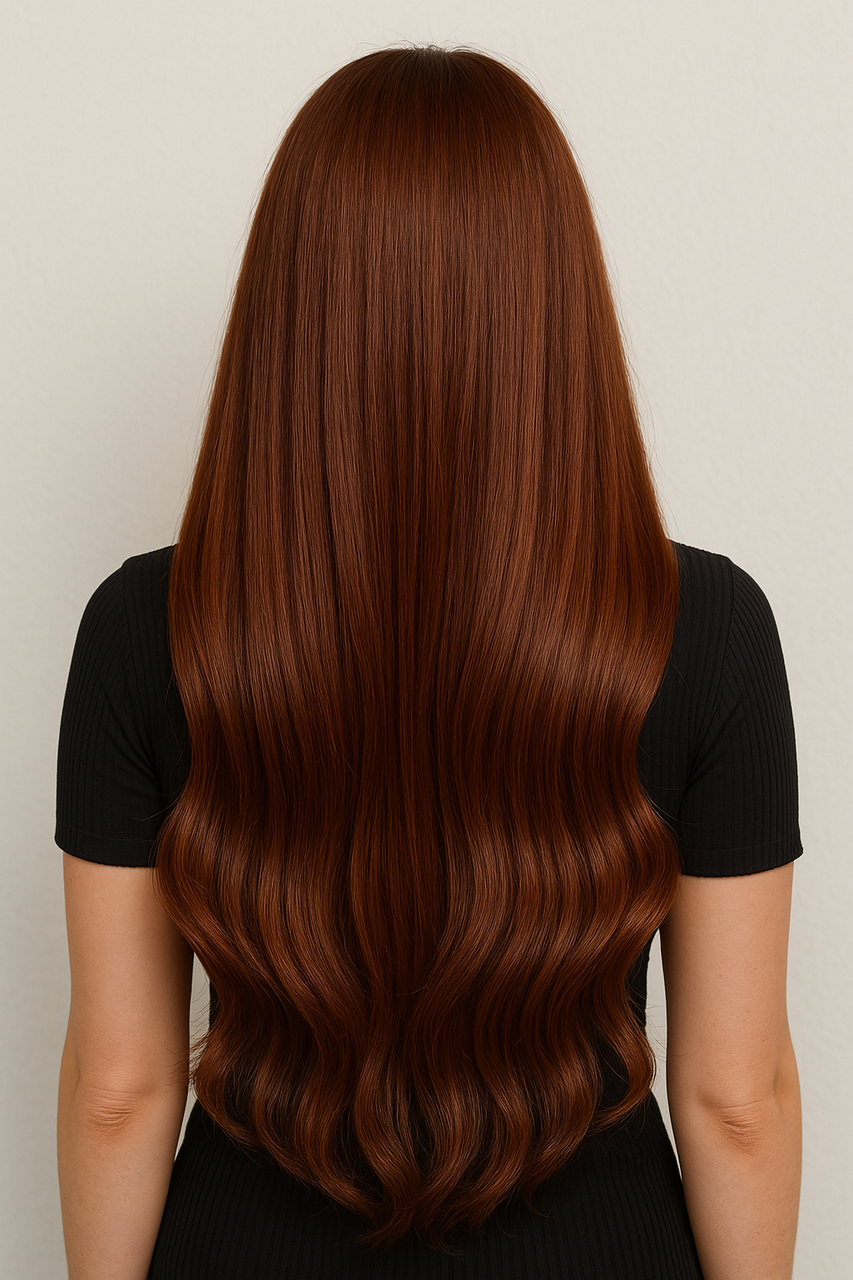 Mahogany – Seamless Clip In Remy Human Hair | Foxy Locks