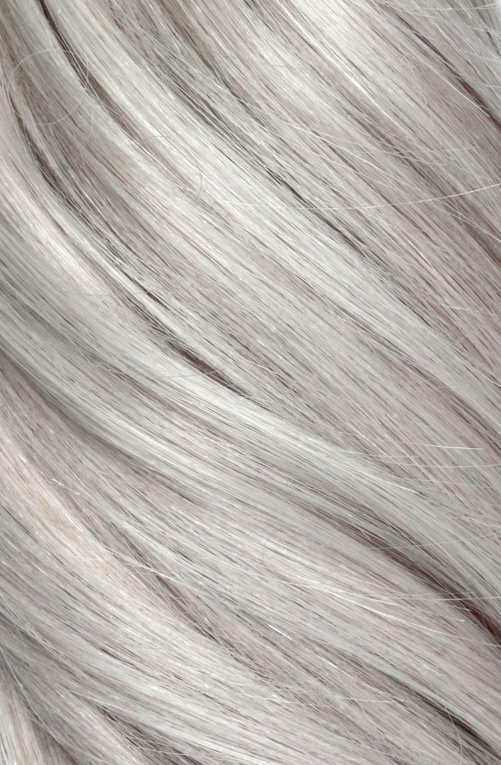 Silver Fox - Double Wefted Lace Full Head Clip in Human Hair Extensions