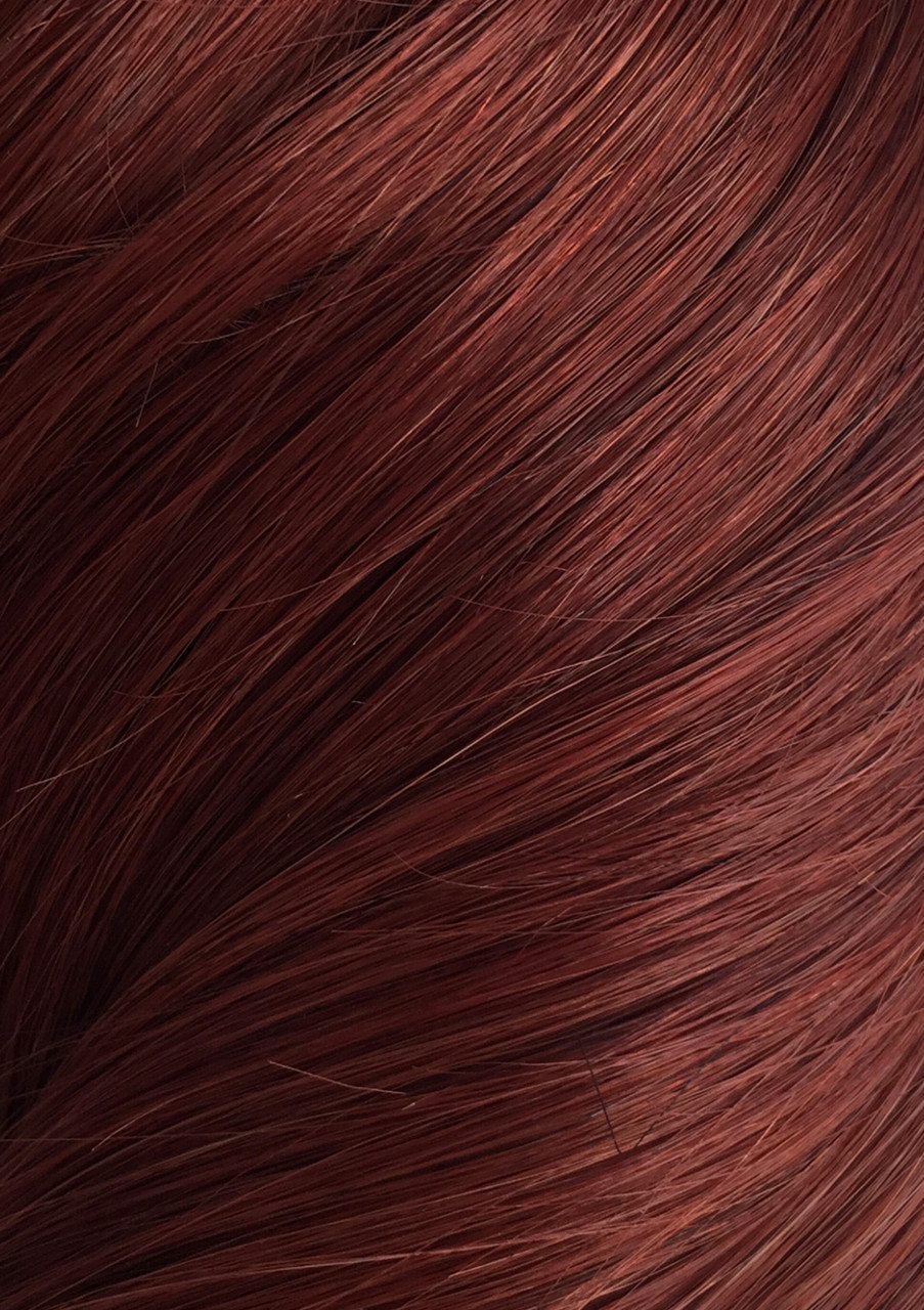 Mahogany - Double Wefted Lace Full Head Clip in Human Hair Extensions