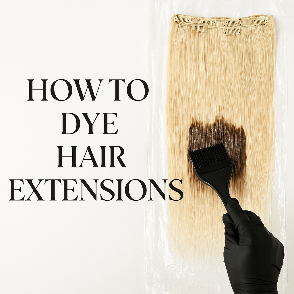 Can you dye hair extensions?