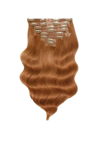 Cinnamon Ginger Deluxe 20" Clip-In Hair Extensions